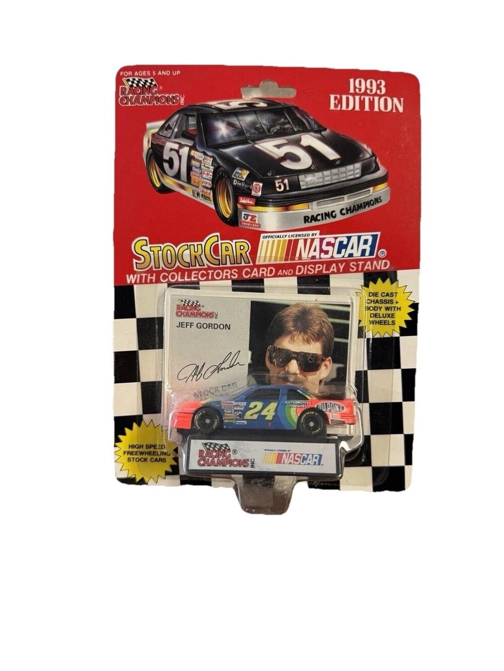 Jeff Gordon 1993 Edition Racing Champions #24 DuPont Nascar 1/64